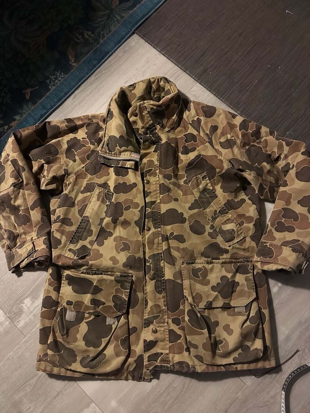 Columbia Gore-Tex Duck Camo Hunting Jacket Size XL